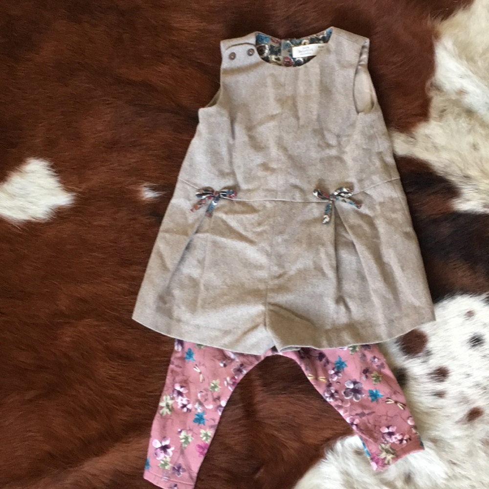 Zara jumper with leggings
